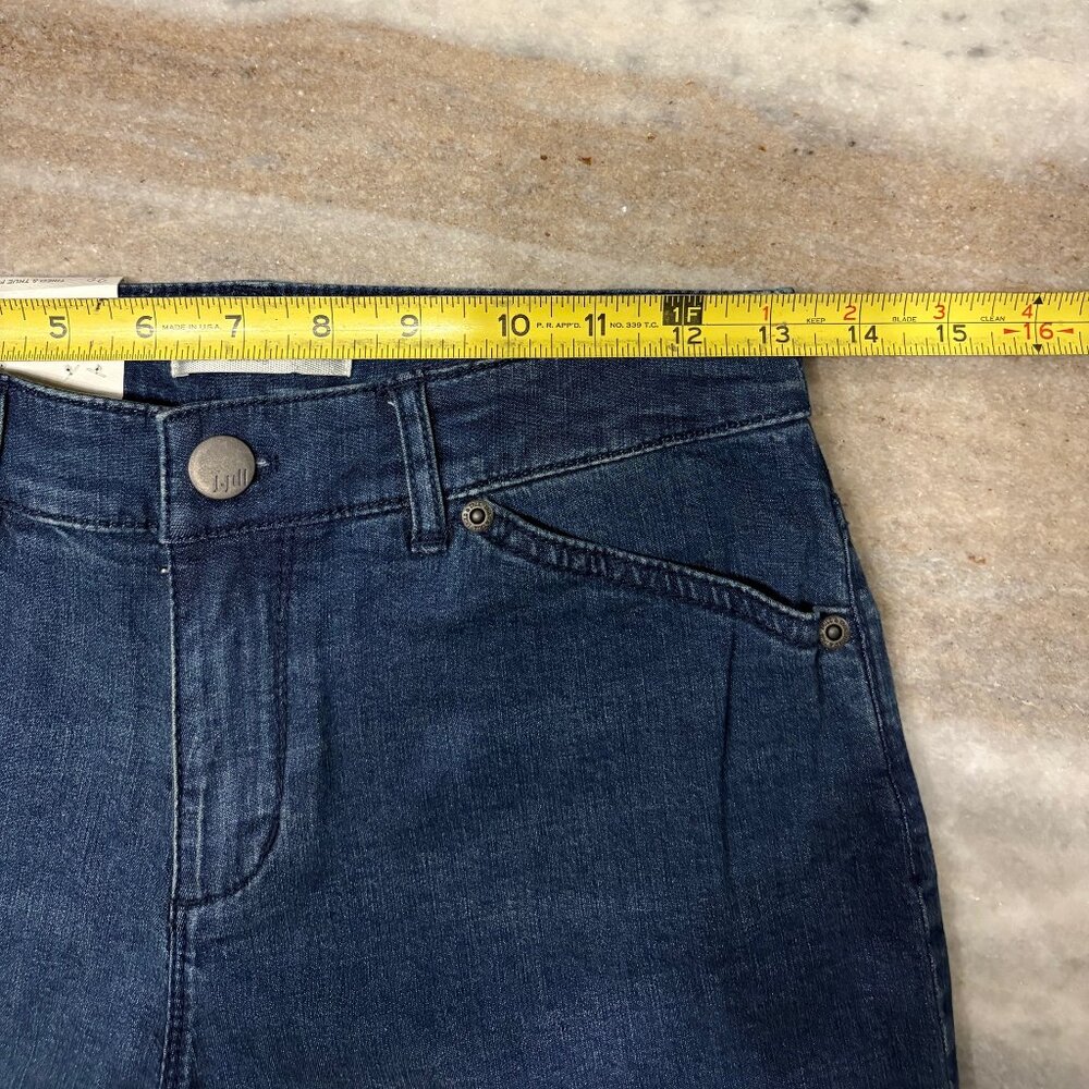 NWT J. Jill Tried & True Fit Slim Leg Lightweight Stretch Denim Blue Jeans 2P - Picture 8 of 13